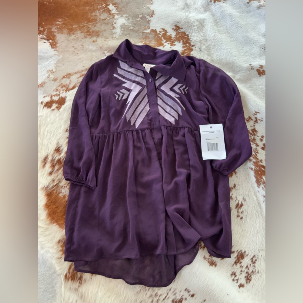 Awakening Tunic Ariat NWT - Picture 2 of 3